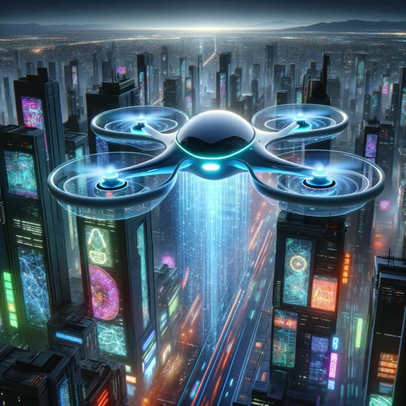 Futuristický dron